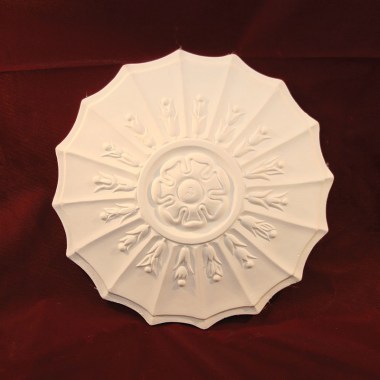 art deco plaster ceiling rose